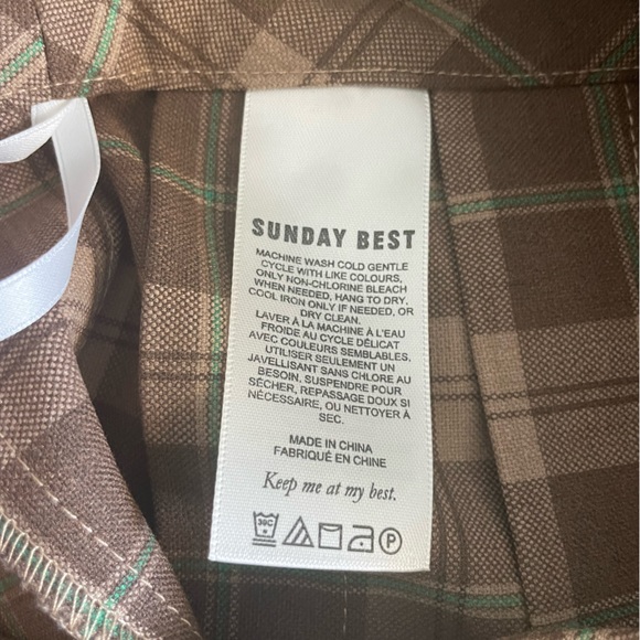 Sunday Best Plaid Pleated Kilt Skirt, Size 6. - Picture 6 of 6